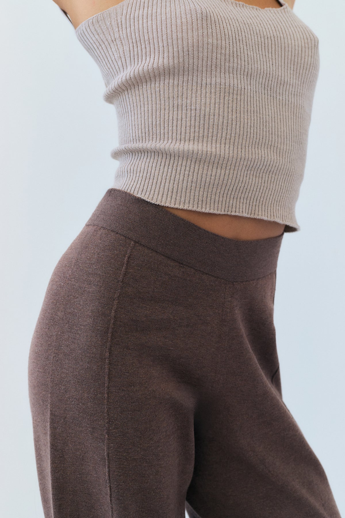 The Knit Barrel Pant